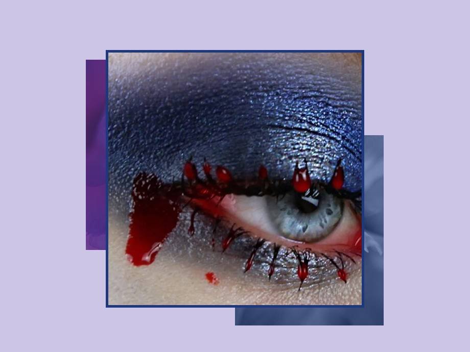 Beauty Bekky’s Abstract Smoky Eye Makeup Tutorial Screams Halloween — Like Really