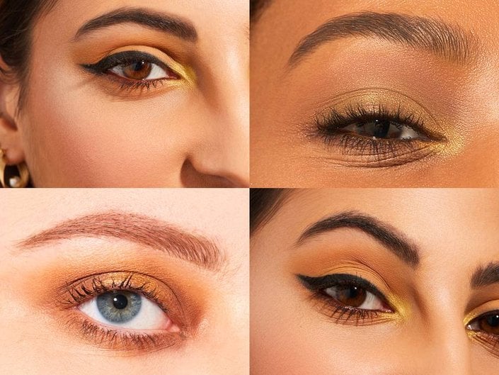 Swatch & Try: What the Urban Decay Naked Honey Palette Looks Like on Different Skin Tones