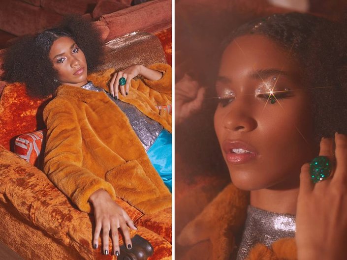 Step Into the New Year With This Glamorous Rhinestone Makeup Look