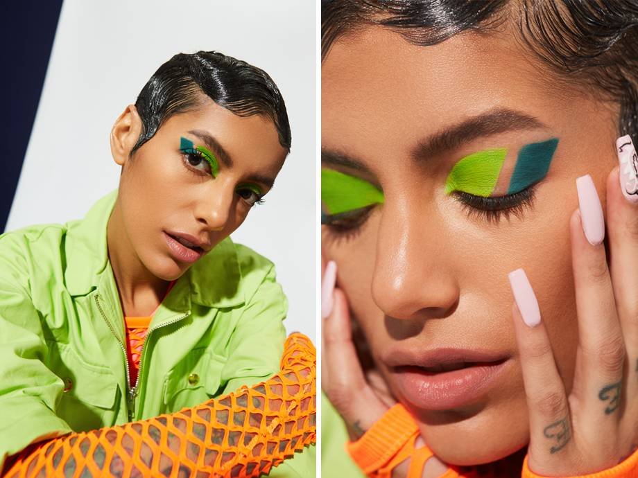 Retro makeup hot sale look