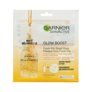 Garnier SkinActive Glow Boost Fresh-Mix Sheet Mask with Vitamin C