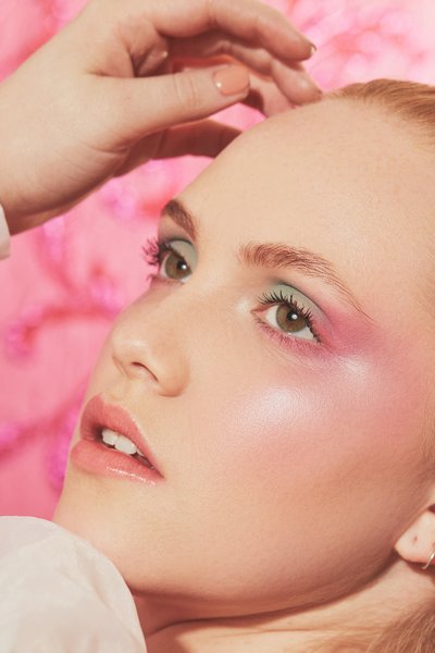fairy dust draping makeup tutorial