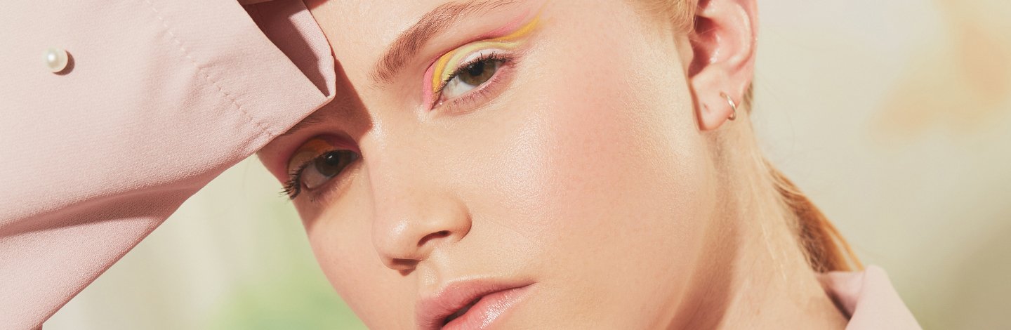 Striped Rainbow Eye Makeup Tutorial By L Oreal Makeup Com