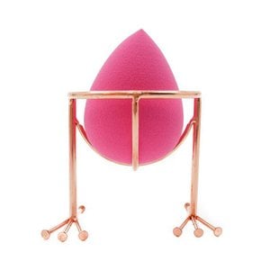 Rose Gold Makeup Sponge Holder with Feet