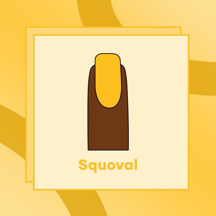 squoval nail shape