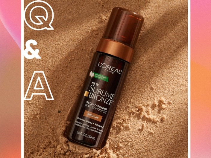 loreal paris sublime tanning mousse