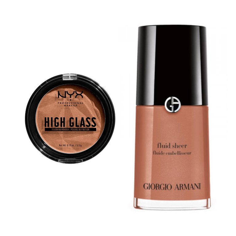 highlighter for olive skin