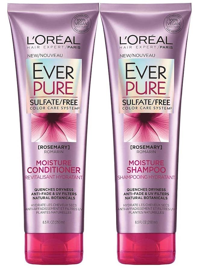 L’Oréal Paris Ever Pure Moisture Sulfate-Free Shampoo and Conditioner