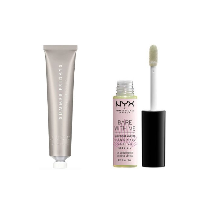 nyx cannabis sativa lip conditioner, summer fridays lip butter balm