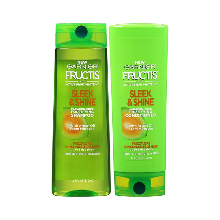 Garnier Fructis Sleek and Shine Shampoo and Conditioner