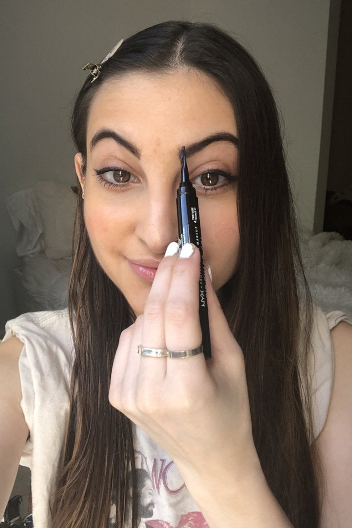 nyx dip shape go brow pomade