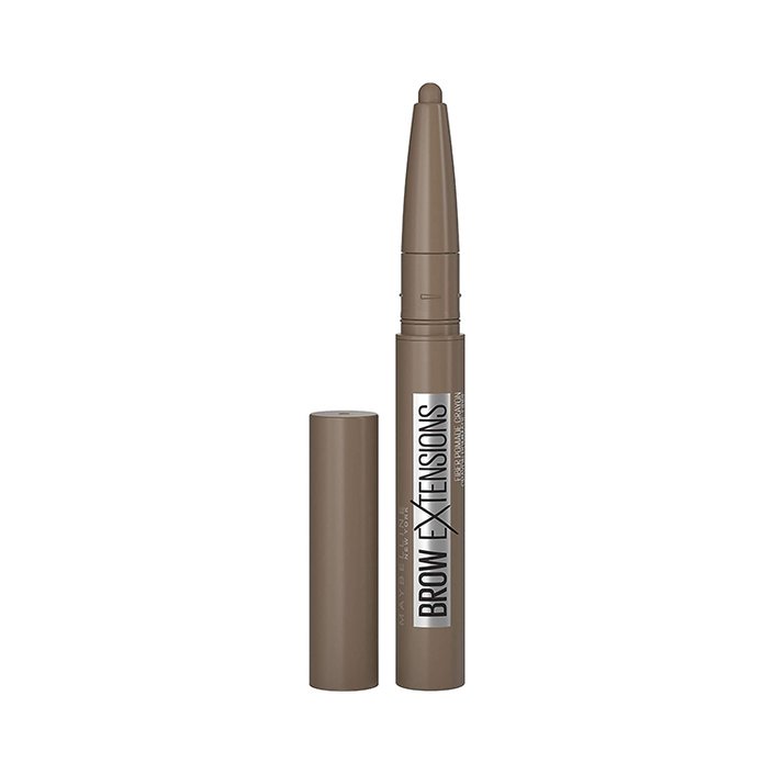 Maybelline New York Brow Extensions Fiber Pomade Crayon Eyebrow Makeup