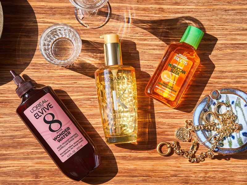 These Non Greasy Oils Will Give You Shiny Silky Hair in a Single Pump