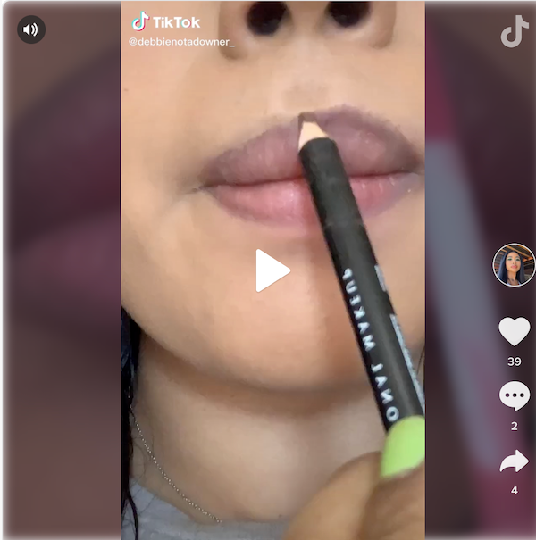 Lip Gloss Tutorials on TikTok