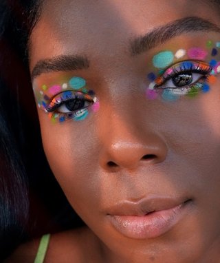 Circle-Filled, Pixelated Modern Eyeshadow Tutorial | Makeup.com
