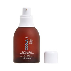coola face tanning serum