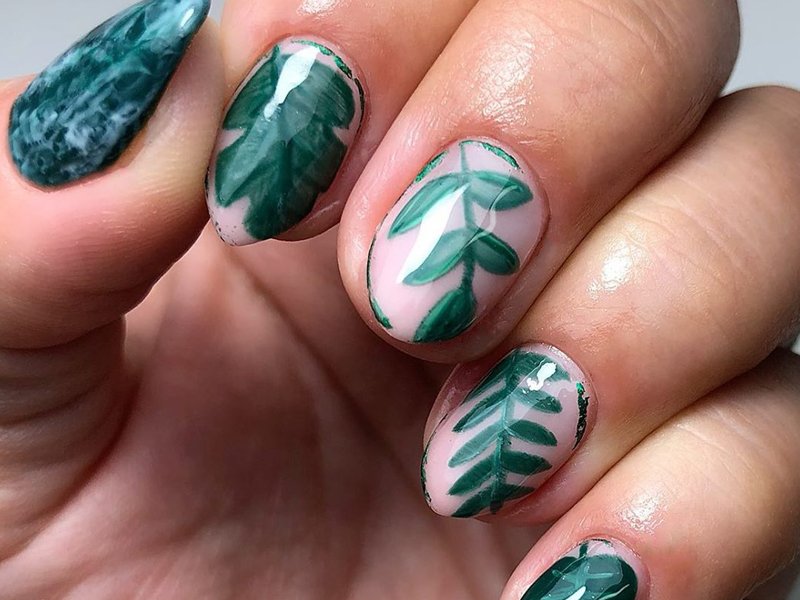 Plant-Inspired Nail Art | Makeup.com