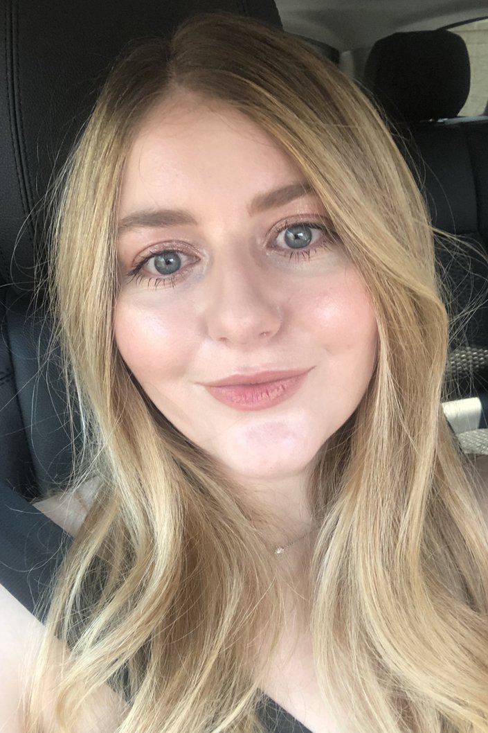 person wearing Giorgio Armani Neo-Nude Foundation