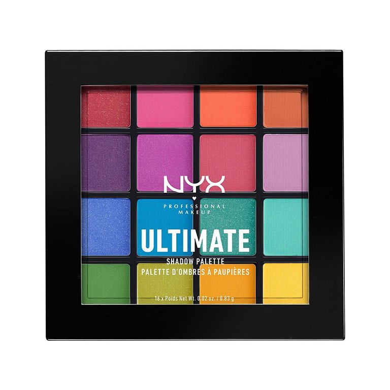 NYX Professional Makeup Ultimate Shadow Palette in Brights