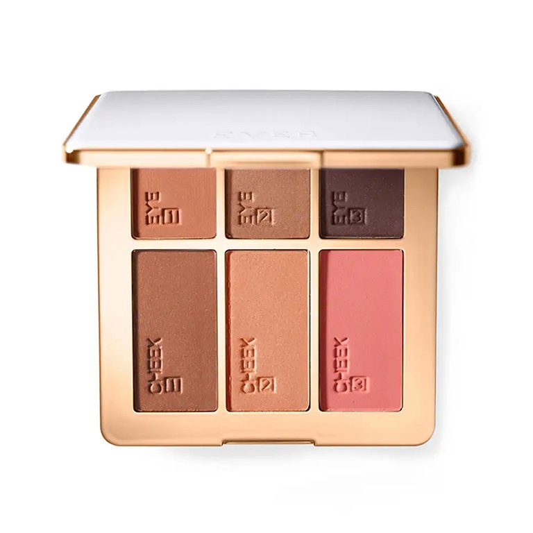 eyeshadow and cheek palette