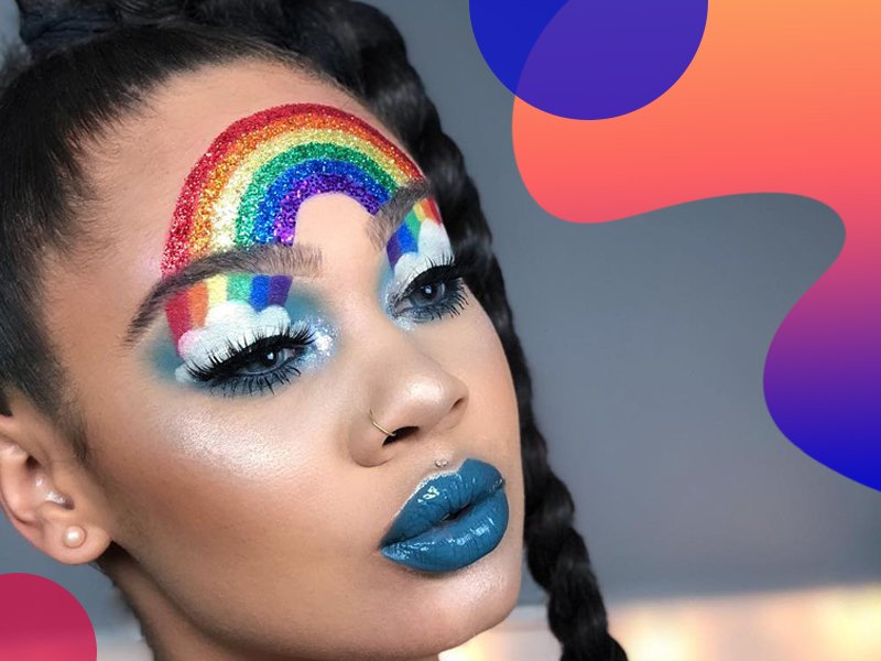 Makeup Looks With Glitter and Face Gems | Makeup.com