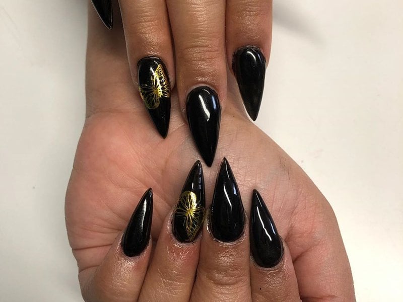 20 Nail Design And Art Ideas For Coffin Nails - Styleoholic