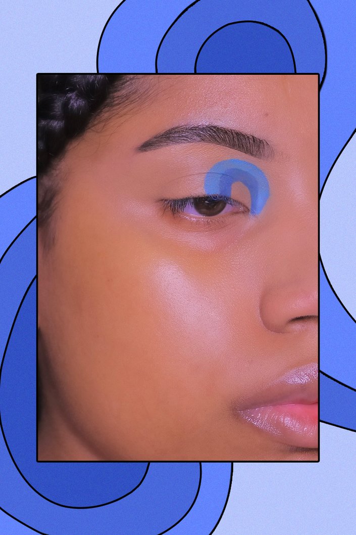 vinyl record eyeshadow tutorial