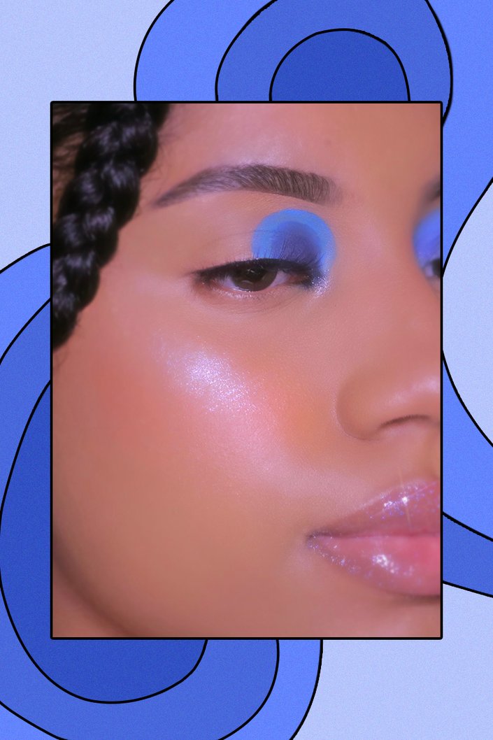 vinyl record eyeshadow tutorial
