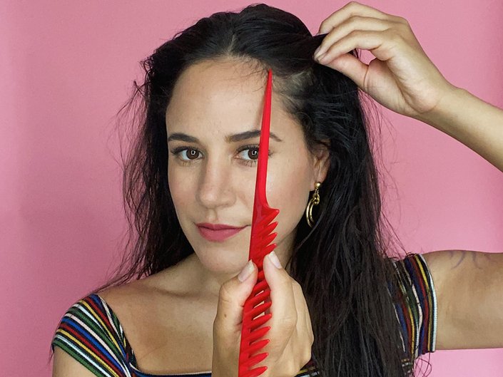 How to Change Your Natural Part for a Total Hair Refresh