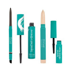 Thrive Causemetics Mascara + Eyeliner + Brilliant Eye Brightener + Free Mini Mascara Set