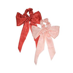 Kitsch Blush & Rust Scarf Scrunchies