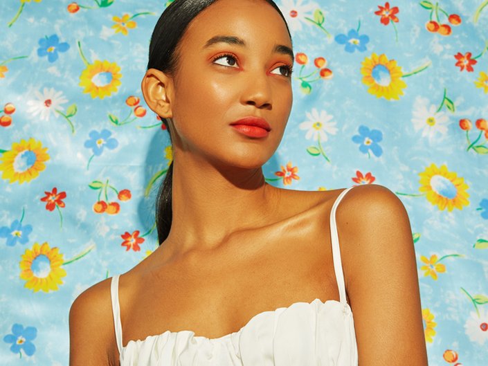 orange-spring-makeup