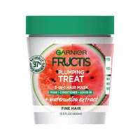 garnier fructis plumping treat hair mask watermelon