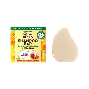 Garnier Whole Blends Honey Treasures Restoring Shampoo Bar 