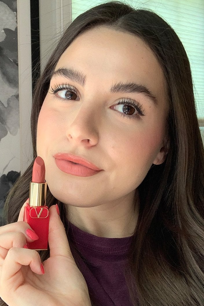 rosso valentino lipstick in soft sienna