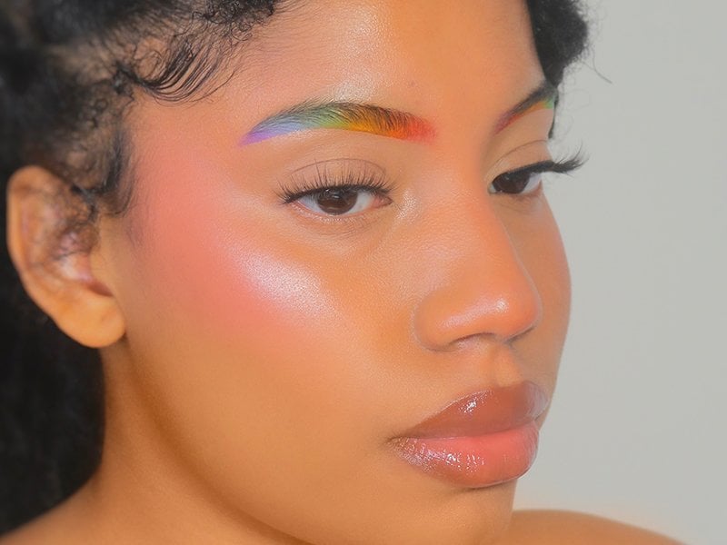 4Step Rainbow Eyebrow Tutorial