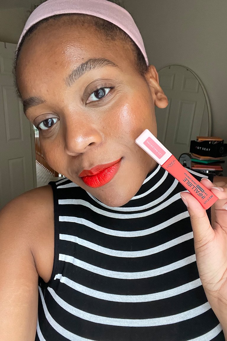 L'Oréal Paris Infallible Pro Matte Liquid Lipstick in Mademoiselle Mango