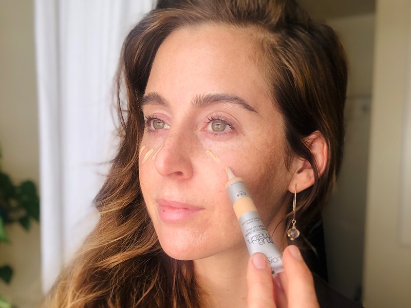Using white concealer for brighter under-eyes?! We tried this TikTok hack