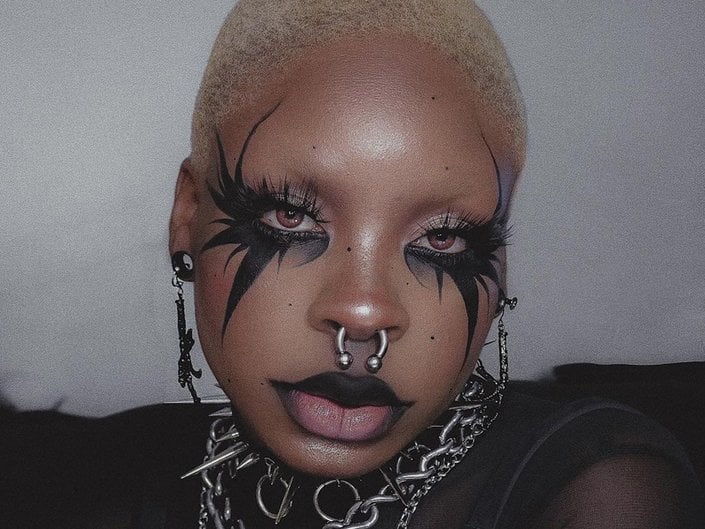 Our Favorite Goth Makeup Looks On Instagram