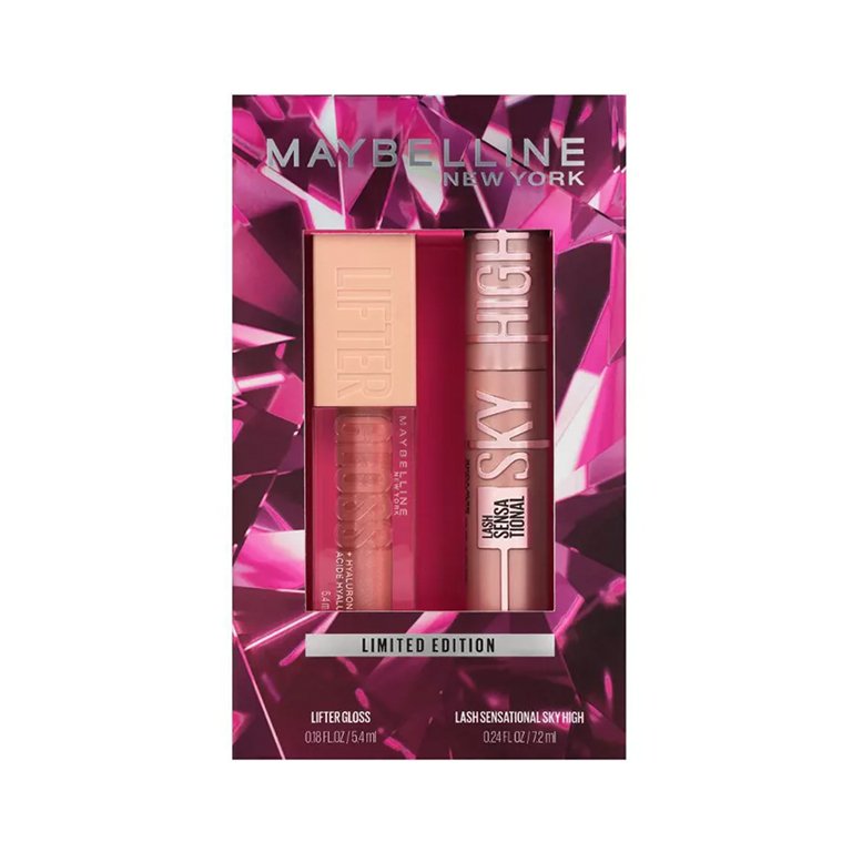 maybelline sky high lifter gloss gift set