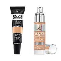 It Cosmetics Your Skin But Better Foundation & Skincare + Bye Bye Under Eye Anti-Aging Concealer