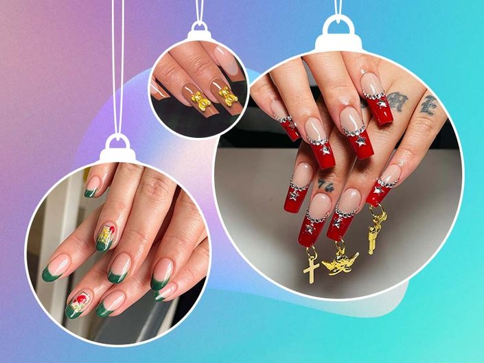 8. Cute Holiday Nail Ideas - wide 5