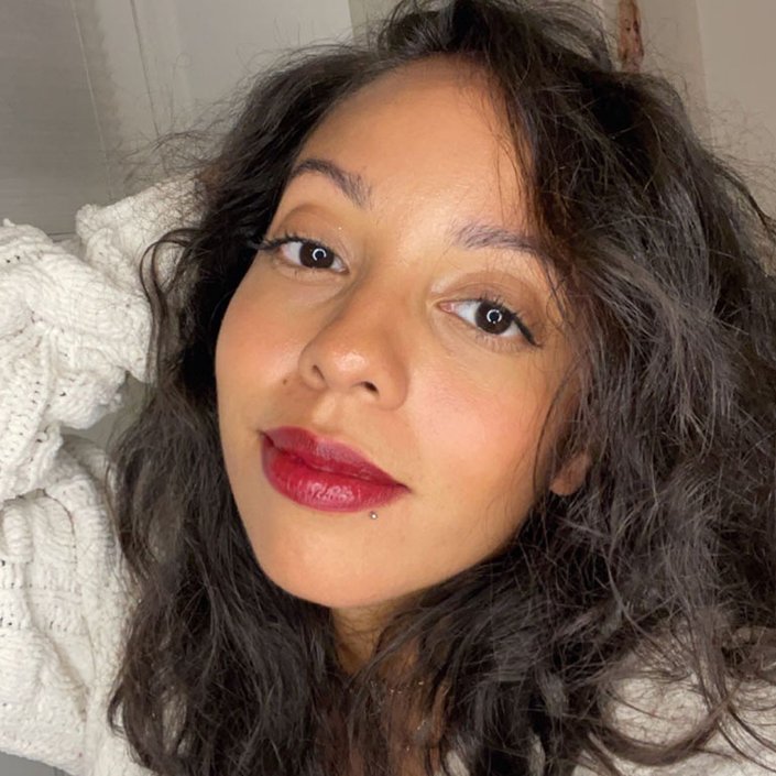 L'Oréal Paris Reds of Worth Satin Lipstick With Saturated Color in Hopeful Red