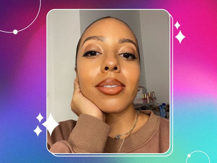 '90s supermodel lip look