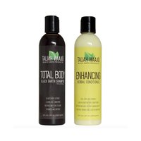 Taliah Waajid Total Body Black Earth Shampoo and Herbal Conditioner