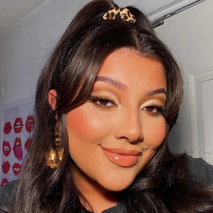 nude cut crease