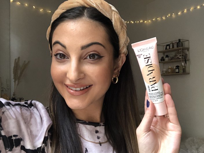 loreal paris skin paradise water infused tinted moisturizer