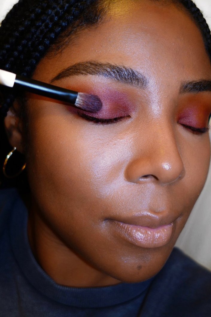 How to Create a Red Monochromatic Makeup Look With Just One Product