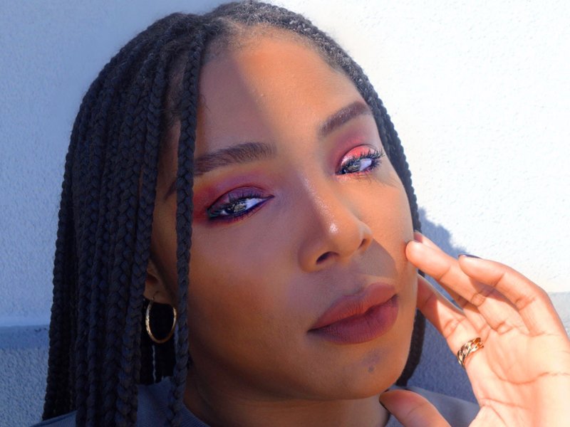 How to Create a Red Monochromatic Makeup Look With Just One Product