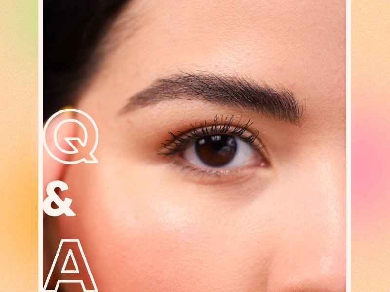 How To Glue Down Your Eyebrows